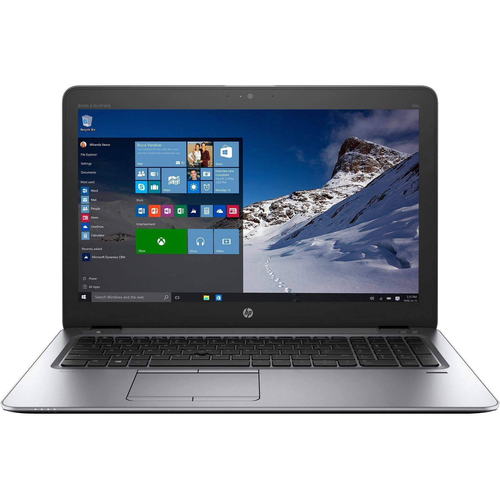 Laptop HP EliteBook 850 G3 i7 - 6500U | 8GB 240GB SSD | 15,6" 1920 x 1080 | Windows 11 Pro [A-]