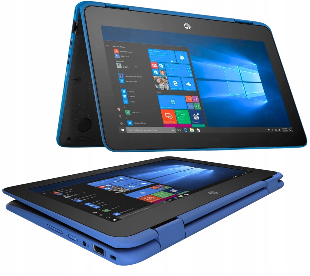 Dotykowy Laptop HP ProBook X360 11 G3 EE Silver N5000 | 4GB 128GB SSD | 11,6" 1366 x 768 | Windows 11 Pro Education [A-]